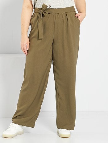 Saldi pantaloni larghi Taglie forti donna | taglia 58/60 | Kiabi
