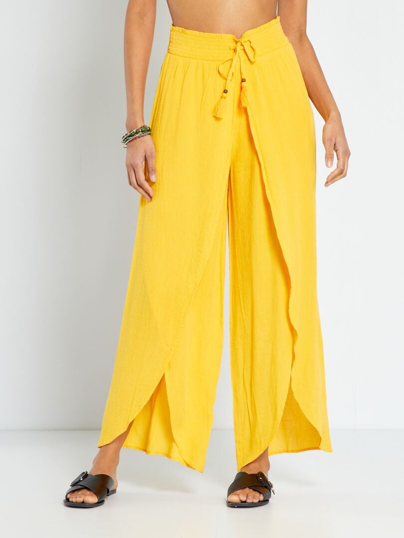 Pantaloni Da Spiaggia Trina Turk Taglia L – Nuovi Con Etichette, Tessuto Nylon E Spandex, Fantasia Foresta Pluviale - Foto 2
