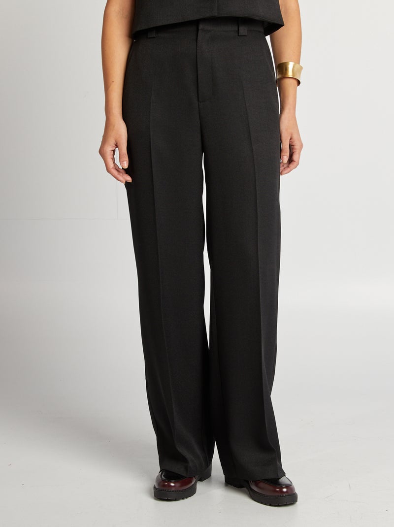 Pantaloni morbidi nero - Kiabi