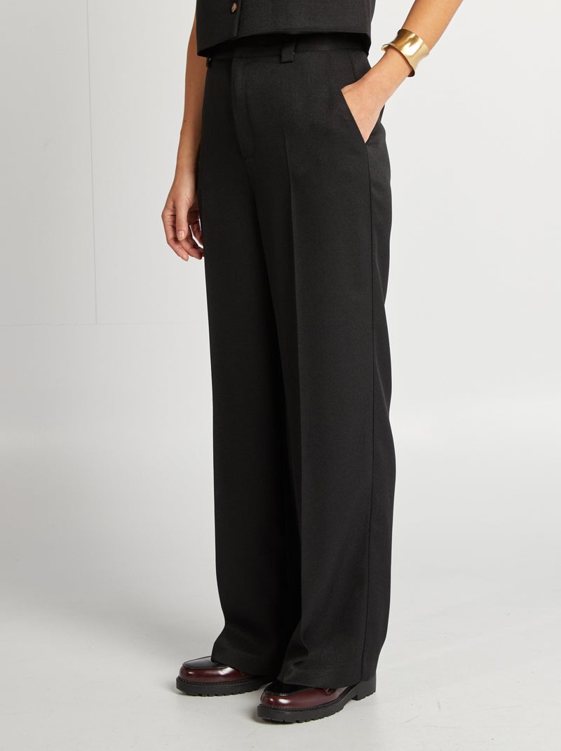 Pantaloni morbidi nero - Kiabi