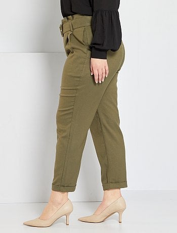 Pantaloni chino, colorati, stretch - Kiabi