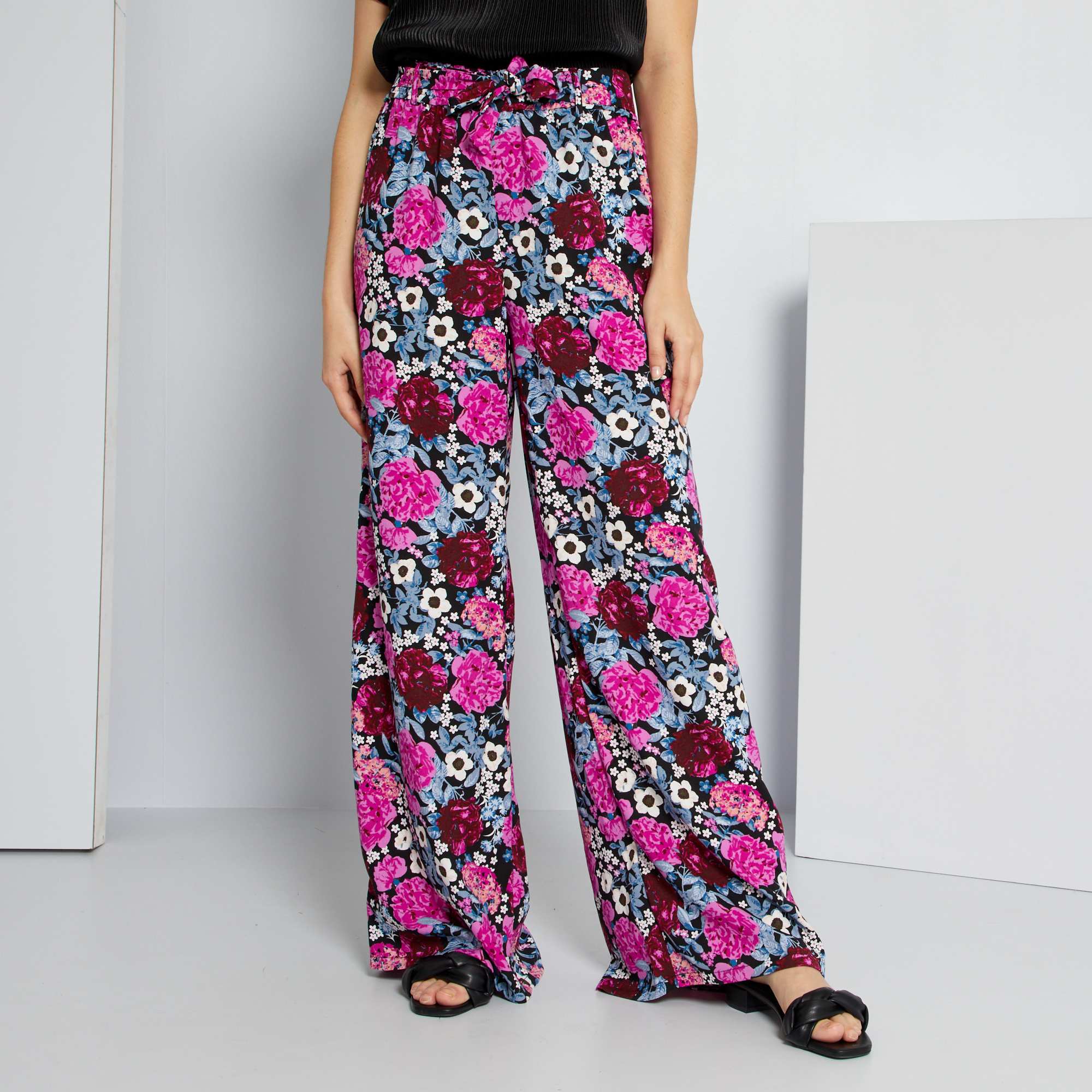 Pantaloni Morbidi Donna Incinte MAMA.LICIOUS | Con Elastico In Vita | Tessuto Comodo Per Gravidanza - Foto 2