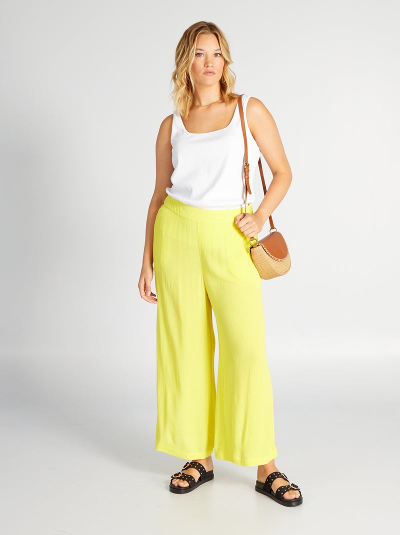 Pantaloni morbidi VERDE - Kiabi