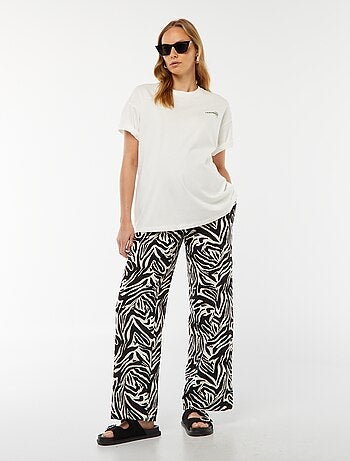 Pantaloni morbidi zebrati 'Only Maternity'