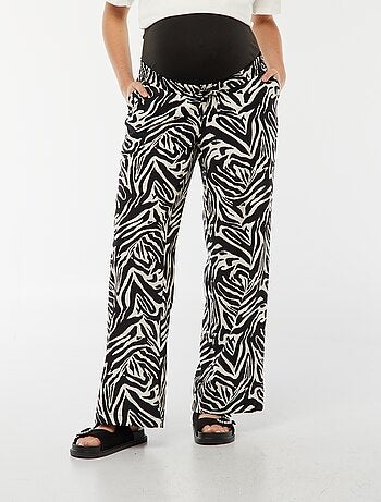 Pantaloni morbidi zebrati 'Only Maternity'