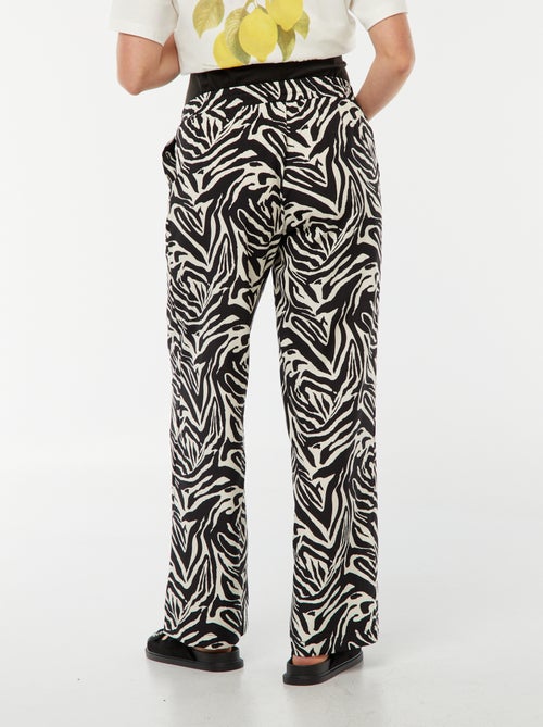 Pantaloni morbidi zebrati 'Only Maternity' - Kiabi