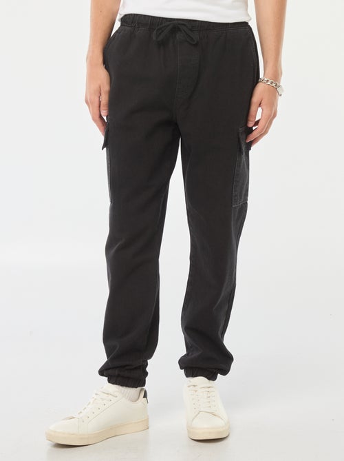 Pantaloni multipoches con vita elasticizzata - Kiabi