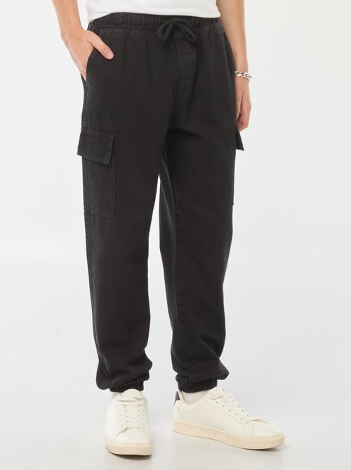 Pantaloni multipoches con vita elasticizzata - Kiabi