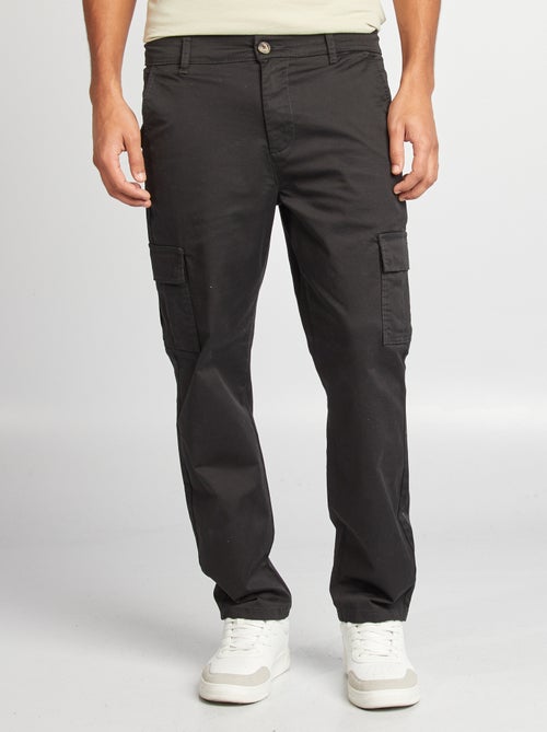 Pantaloni multitasche a taglio dritto - Kiabi Pantaloni multitasche a taglio dritto - Kiabi