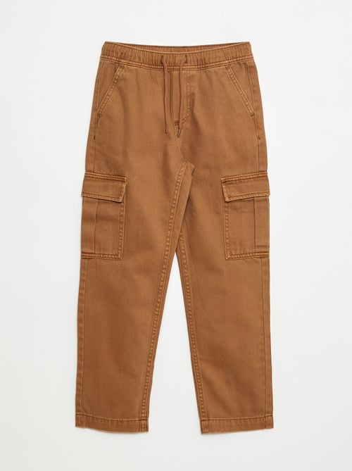 Pantaloni multitasche con cintura elasticizzata - Kiabi