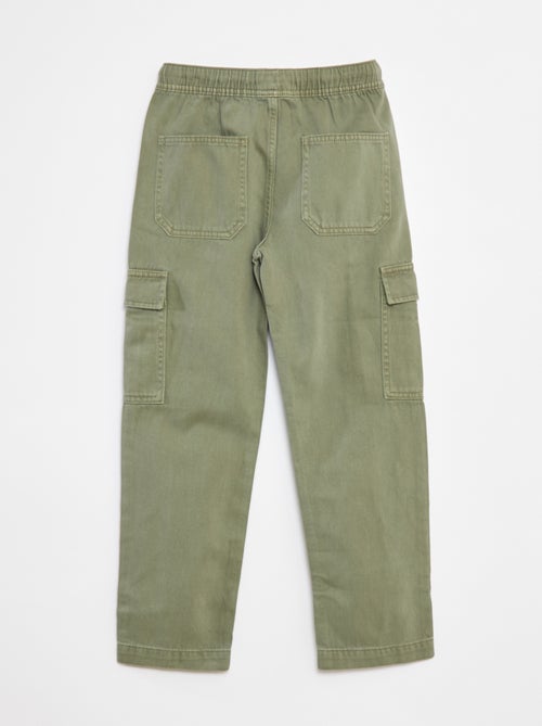 Pantaloni multitasche con cintura elasticizzata - Kiabi