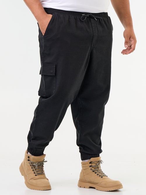 Pantaloni multitasche con vita elasticizzata - Kiabi