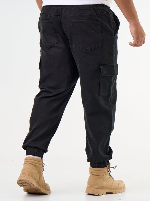 Pantaloni multitasche con vita elasticizzata - Kiabi