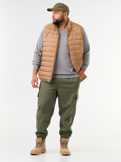 Pantaloni multitasche con vita elasticizzata - Kiabi