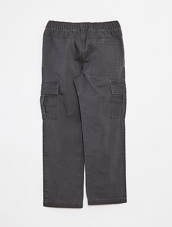 Pantaloni multitasche con vita regolabile