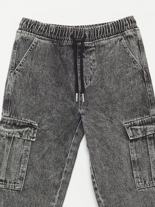 Pantaloni multitasche elasticizzati - Kiabi