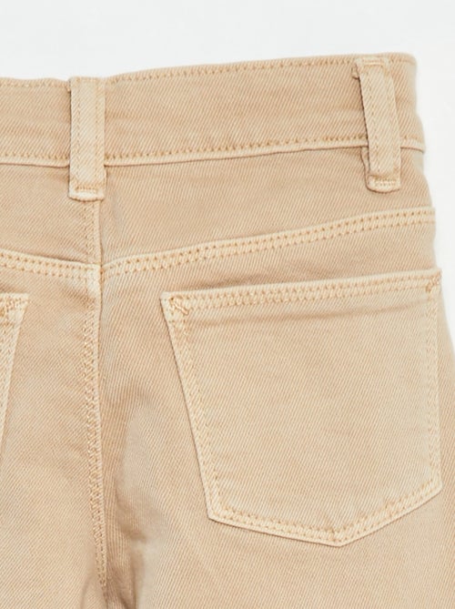 Pantaloni multitasche in twill - Taglio + aderente - Kiabi