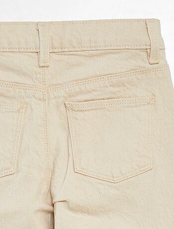 Pantaloni multitasche in twill - Taglio + aderente