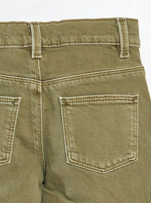 Pantaloni multitasche in twill - Taglio + aderente - Kiabi