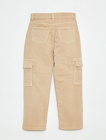 Pantaloni multitasche in twill - Taglio + confortevole