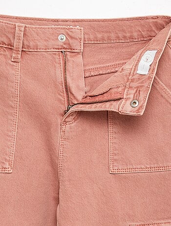 Pantaloni multitasche in twill - Taglio + confortevole