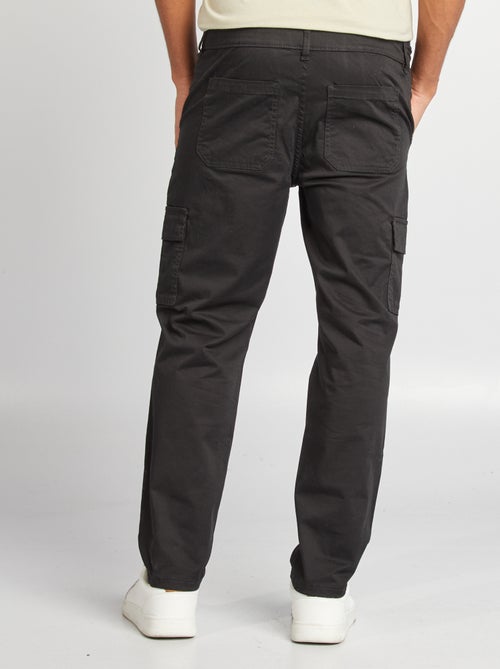 Pantaloni multitasche taglio dritto - Kiabi Pantaloni multitasche taglio dritto - Kiabi