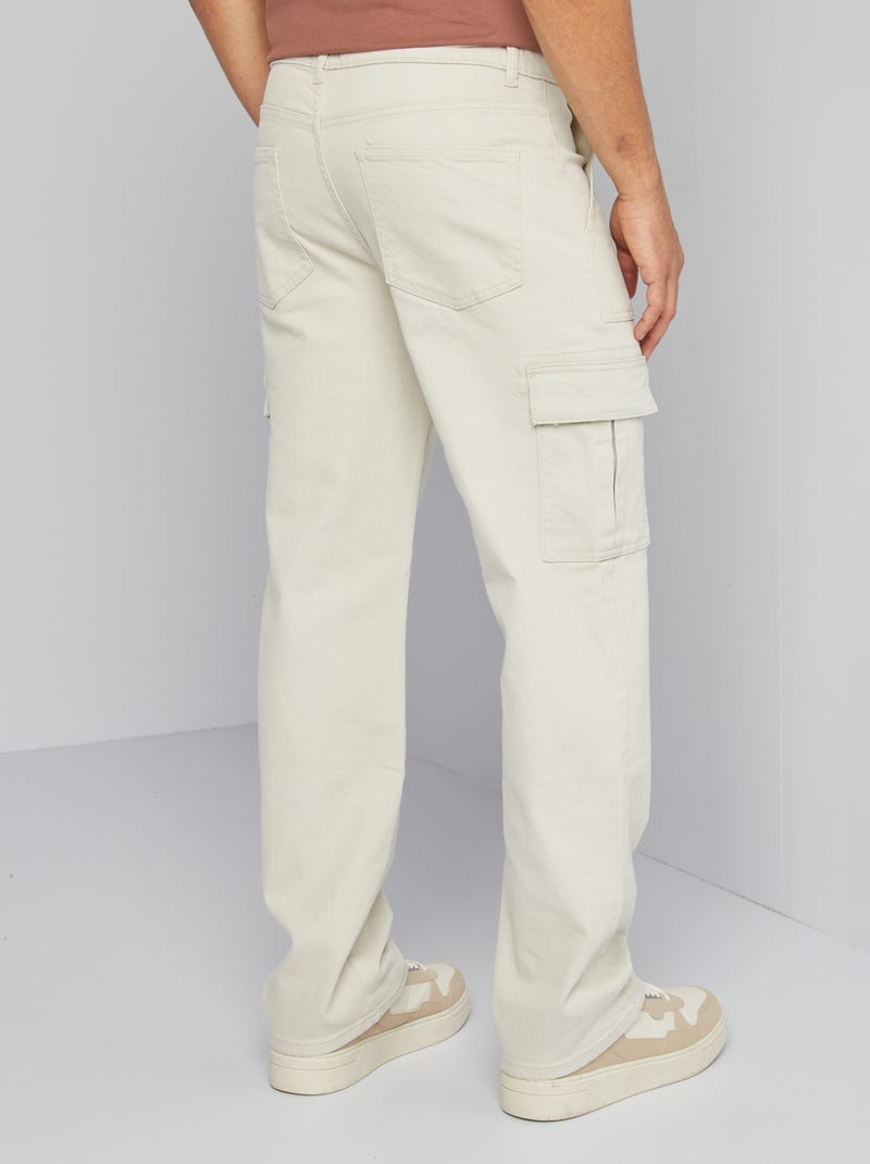 Pantaloni multitasche taglio largo - GRIGIO - Kiabi