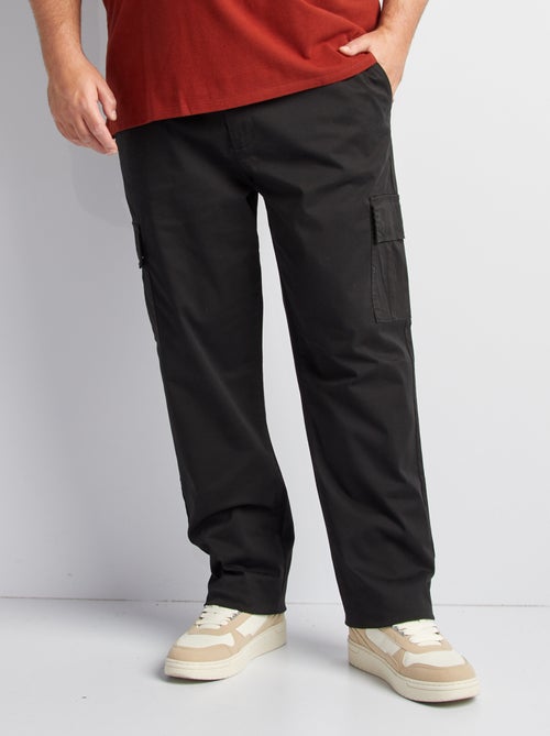 Pantaloni multitasche tinta unita - Kiabi