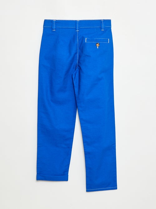 Pantaloni Oxford con pinces - Kiabi