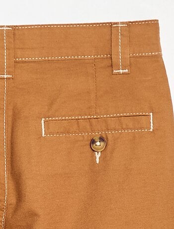 Pantaloni Oxford con pinces