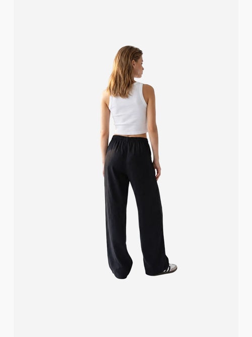 Pantaloni palazzo a gamba ampia in tencel mixray - Kiabi