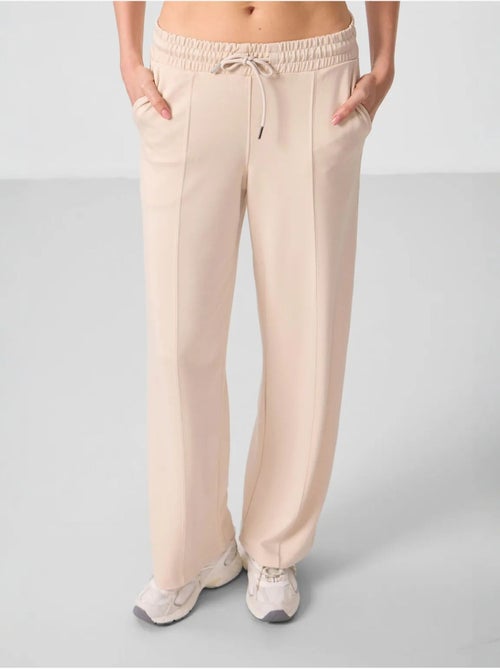 Pantaloni palazzo a gamba ampia testurizzati con vita con coulisse tommy - Kiabi