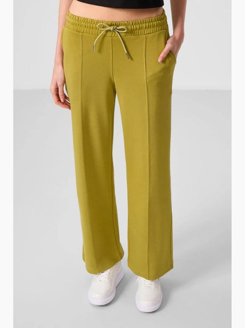 Pantaloni palazzo a gamba ampia testurizzati con vita con coulisse tommy - Kiabi