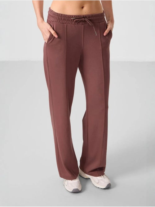 Pantaloni palazzo a gamba ampia testurizzati con vita con coulisse tommy - Kiabi