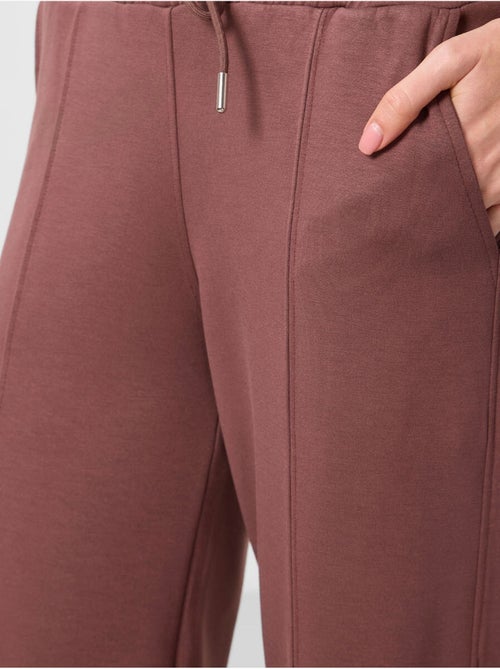 Pantaloni palazzo a gamba ampia testurizzati con vita con coulisse tommy - Kiabi