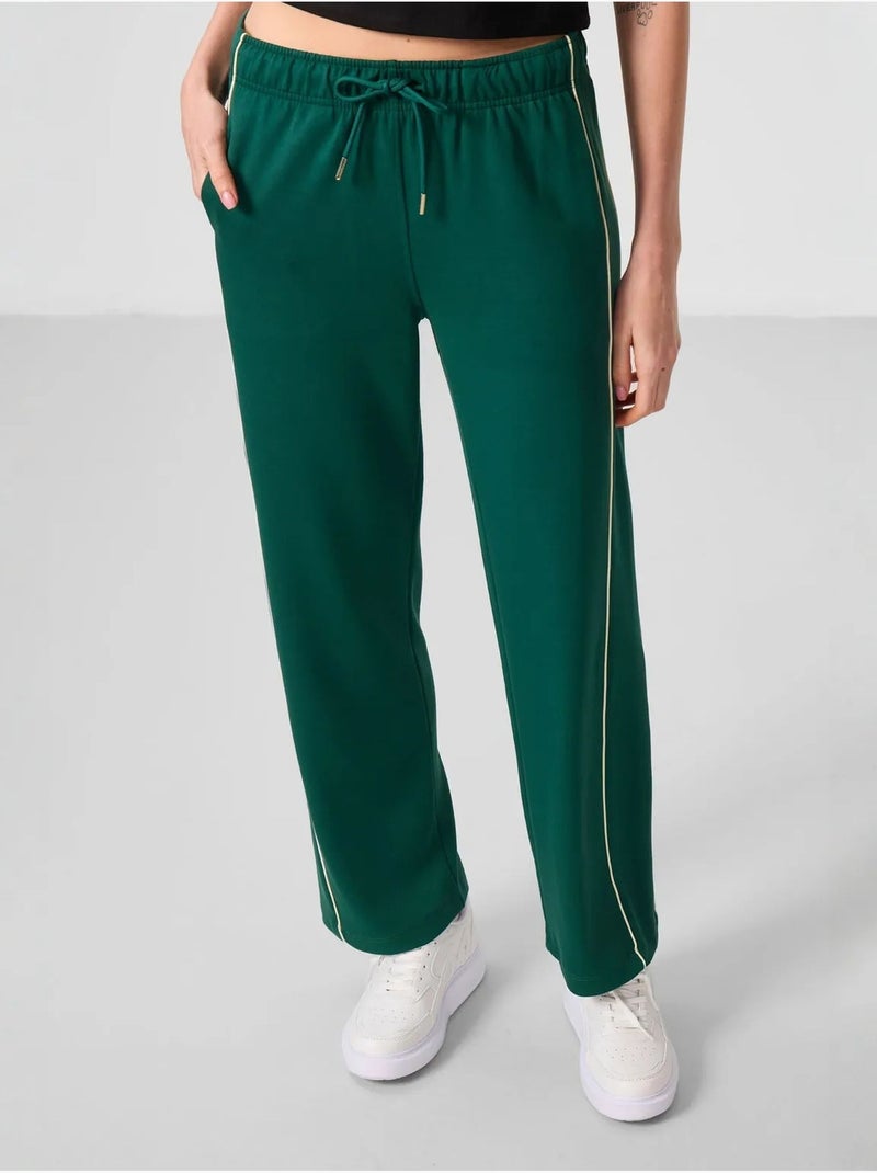 Pantaloni palazzo a gamba ampia tommy Verde - Kiabi