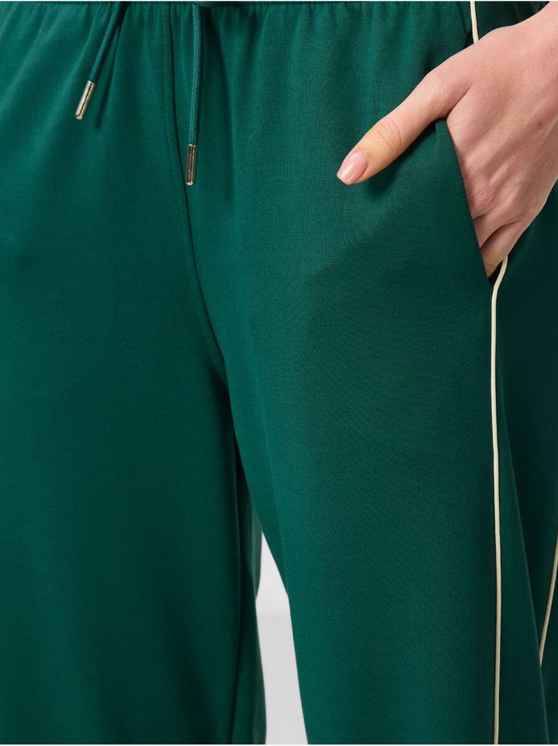 Pantaloni palazzo a gamba ampia tommy Verde - Kiabi