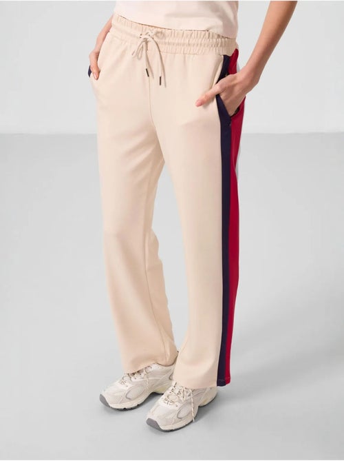 Pantaloni palazzo a righe con vita con coulisse tommy - Kiabi