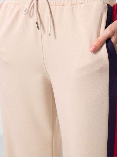 Pantaloni palazzo a righe con vita con coulisse tommy - Kiabi