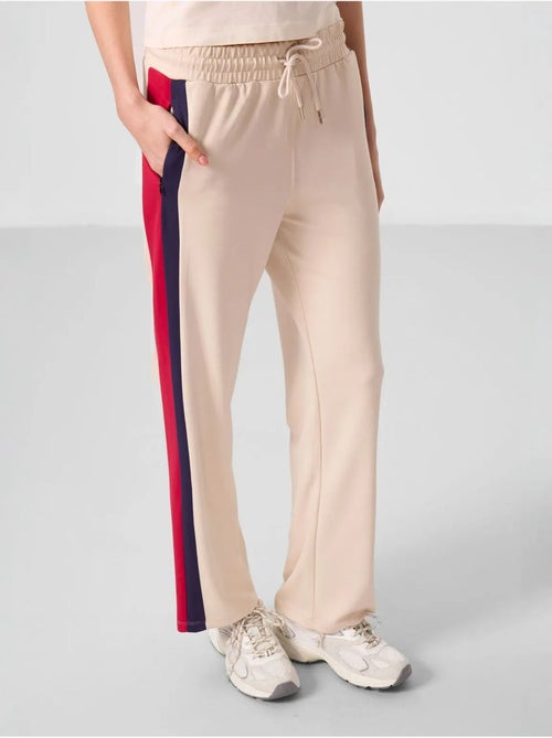 Pantaloni palazzo a righe con vita con coulisse tommy - Kiabi