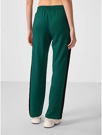 Pantaloni palazzo a righe con vita con coulisse tommy