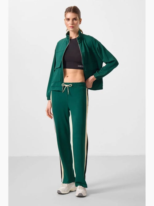 Pantaloni palazzo a righe con vita con coulisse tommy - Kiabi