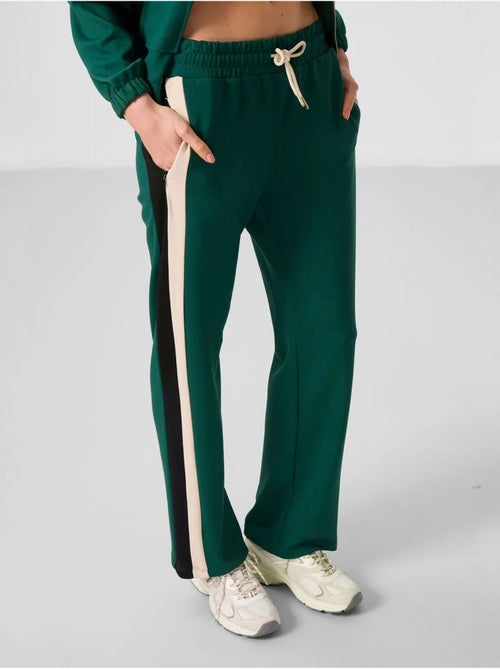 Pantaloni palazzo a righe con vita con coulisse tommy - Kiabi