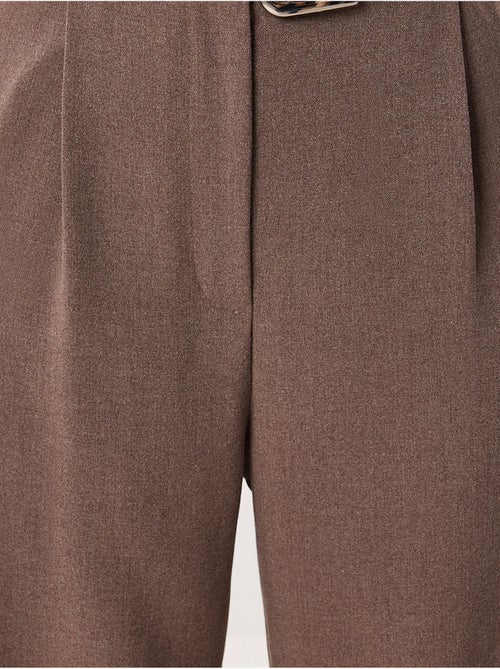 Pantaloni palazzo a vita alta a gamba ampia con cintura istanbul - Kiabi Pantaloni palazzo a vita alta a gamba ampia con cintura istanbul - Kiabi