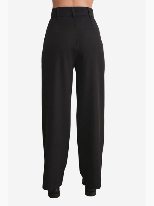 Pantaloni palazzo plissettati con tasche mixray - Kiabi Pantaloni palazzo plissettati con tasche mixray - Kiabi