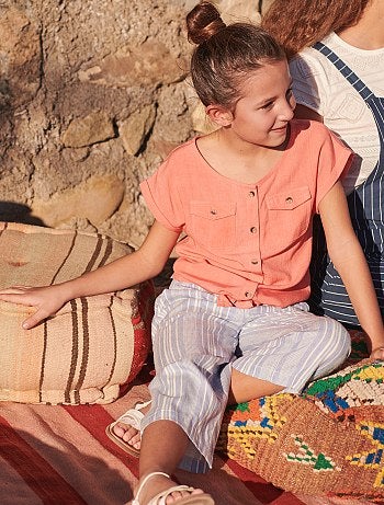 Pantaloni vari tessuti, colorati, comfort - Kiabi