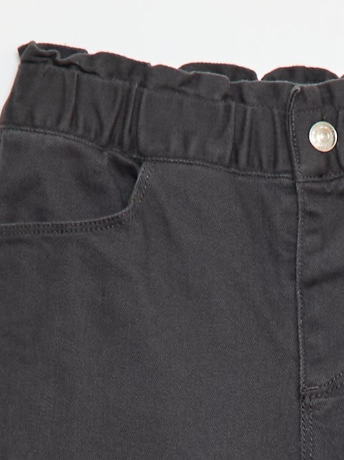 Pantaloni paperbag imbottiti - Kiabi