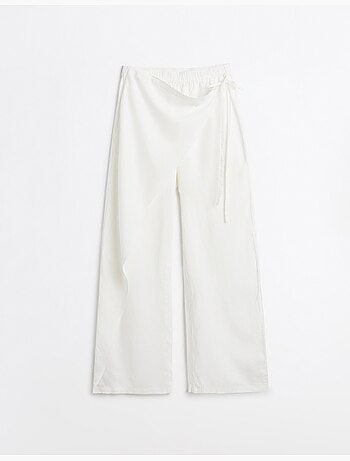 Pantaloni pareo di lino, mo fashion