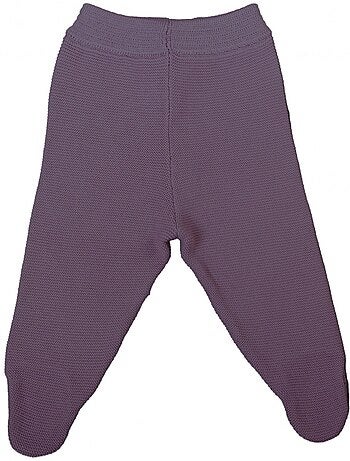 Pantaloni per neonati in maglia di cotone biologico