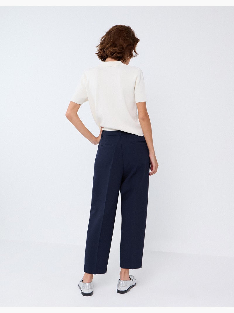 Pantaloni piegati, mo fashion Blu - Kiabi